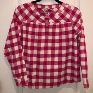 Vineyard Vines Flannel Top